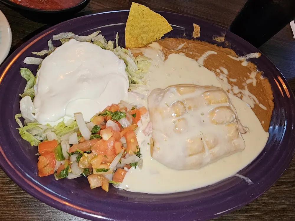 Shrimp Chimichangas